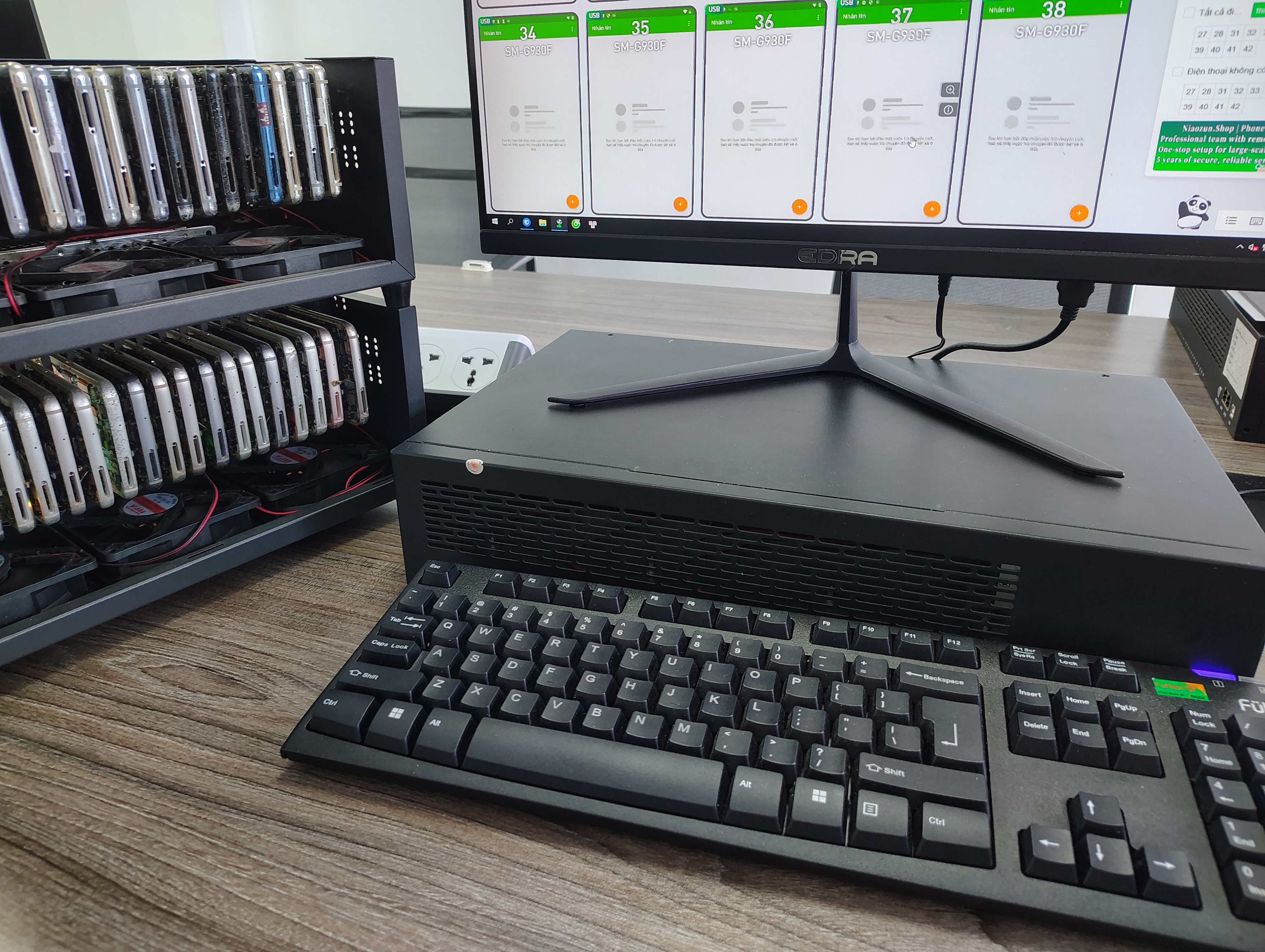 Box Phone Farm Tại Mipec Riverside Long Biên, Hà Nội